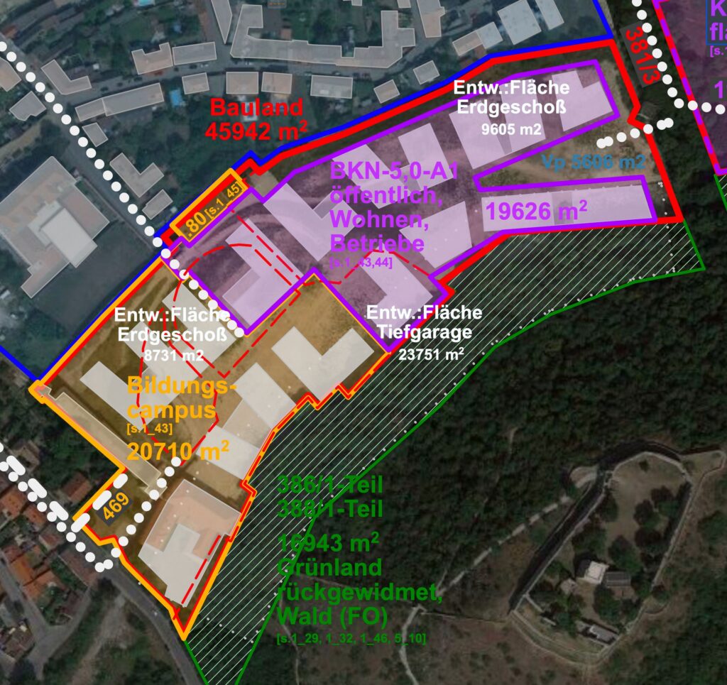 [gezeichnet anhand Flächenwidmung 2023: 9_01, 9_02 Anhang]